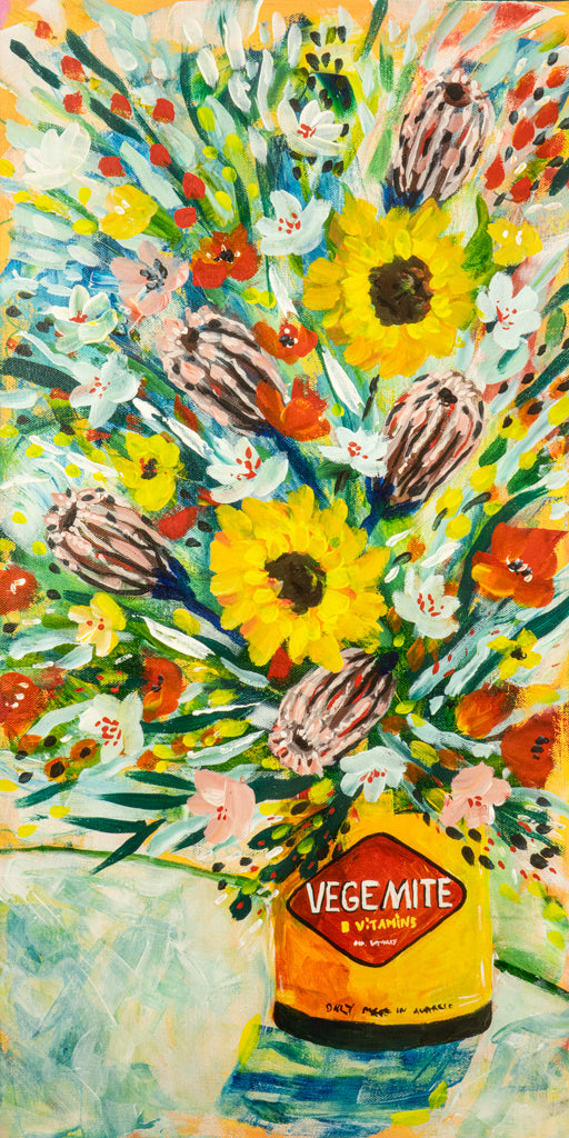 FLORAL VEGEMITE AND FLORAL MILO